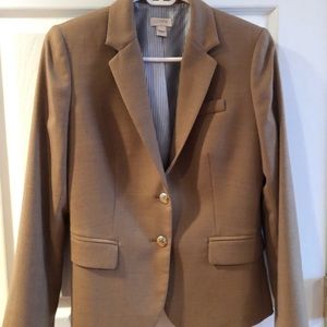 J.Crew Factory Original schoolboy camel blazer size 2